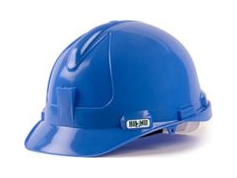 MSA V-Gard hard hat, blue